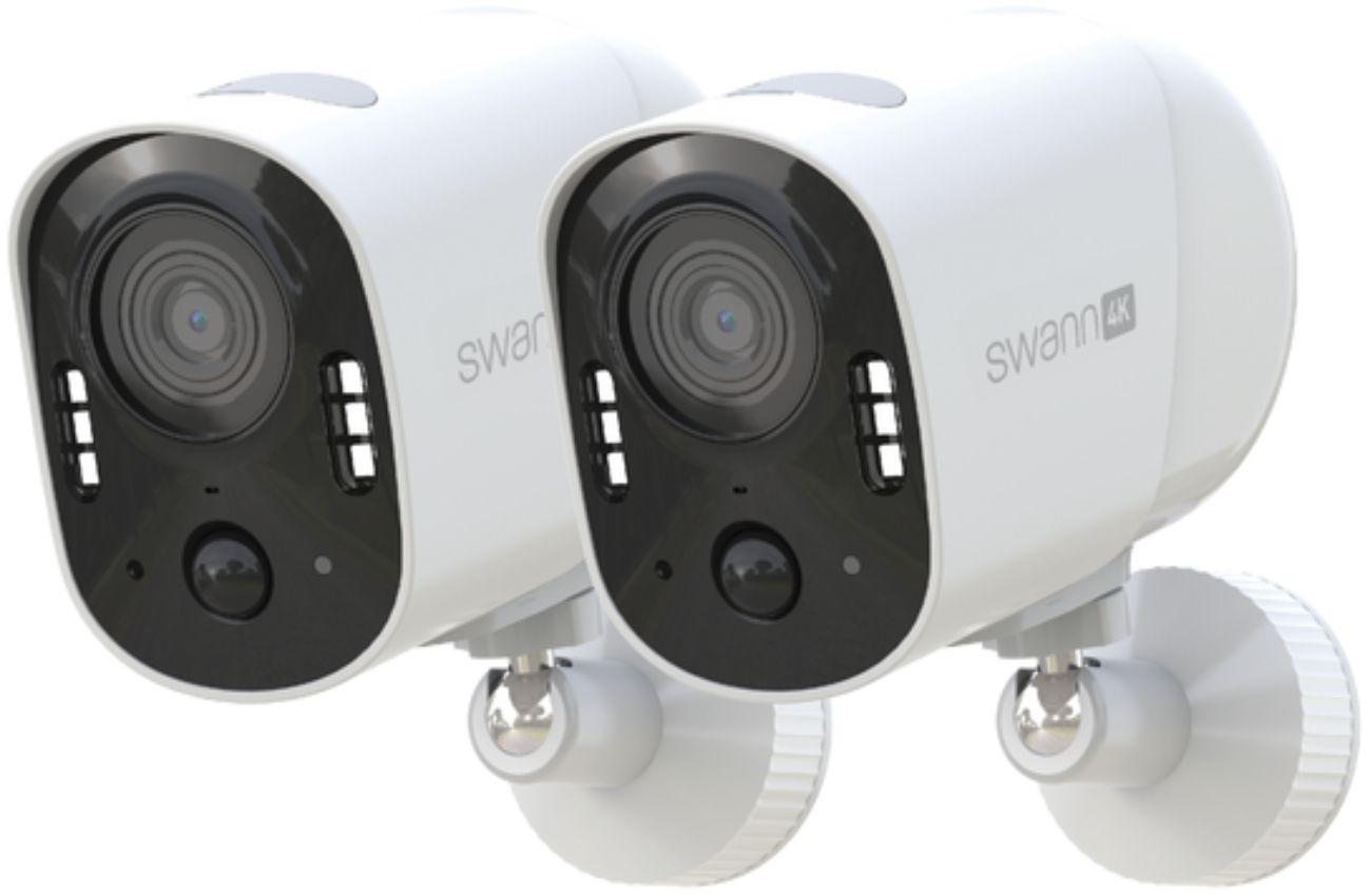 Swann  Xtreem4K Wireless Security Camera 2 Pack (SWIFI-4KXTRMPK2) - White - Excellent