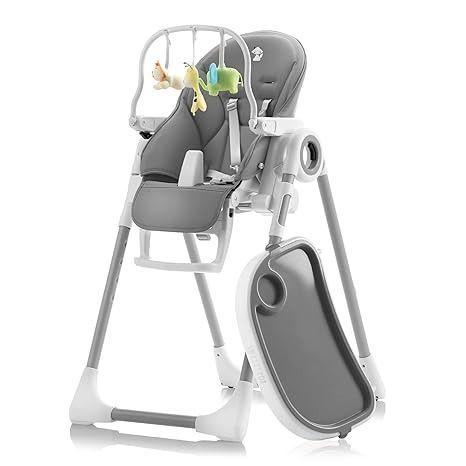 Sweety Fox Adjustable High Chair - Dark Grey - Over Stock