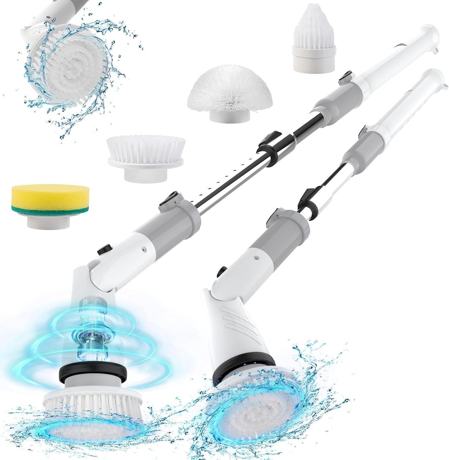 Swtroom  Electric Spin Scrubber with Cordless Power Brush - White - Excellent