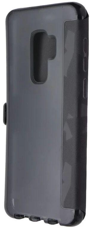 Tech21 Evo Wallet Series Folio Style Phone Case Cover for Galaxy S9+ - Black - Good
