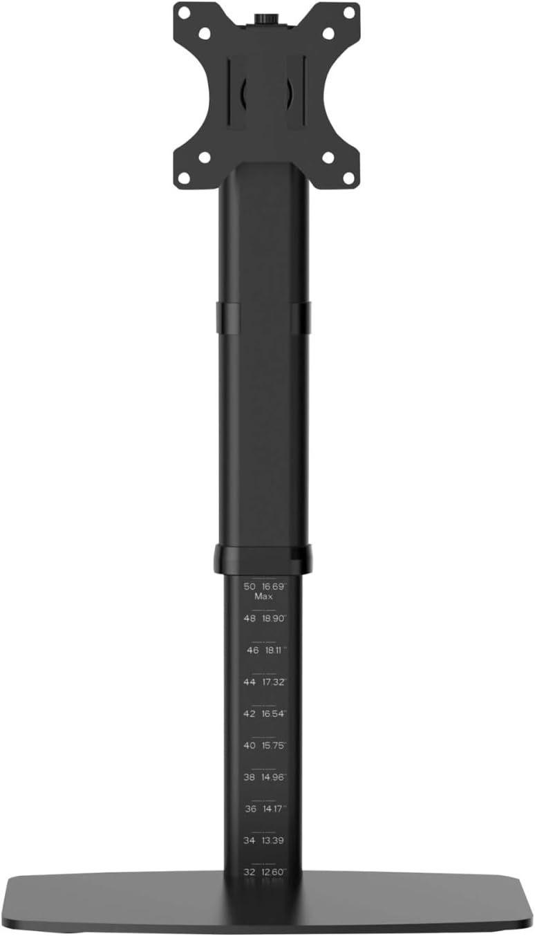 Tripp Lite Single-Display Monitor Stand Height Adjustable for 17” to 27” Monitors