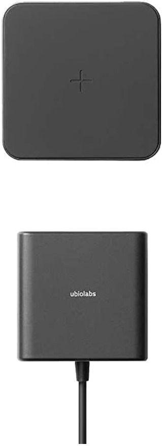 Ubio Labs AWC1098 Black Wireless & Wall Charger Charger Pad For Mobile Phones 20W