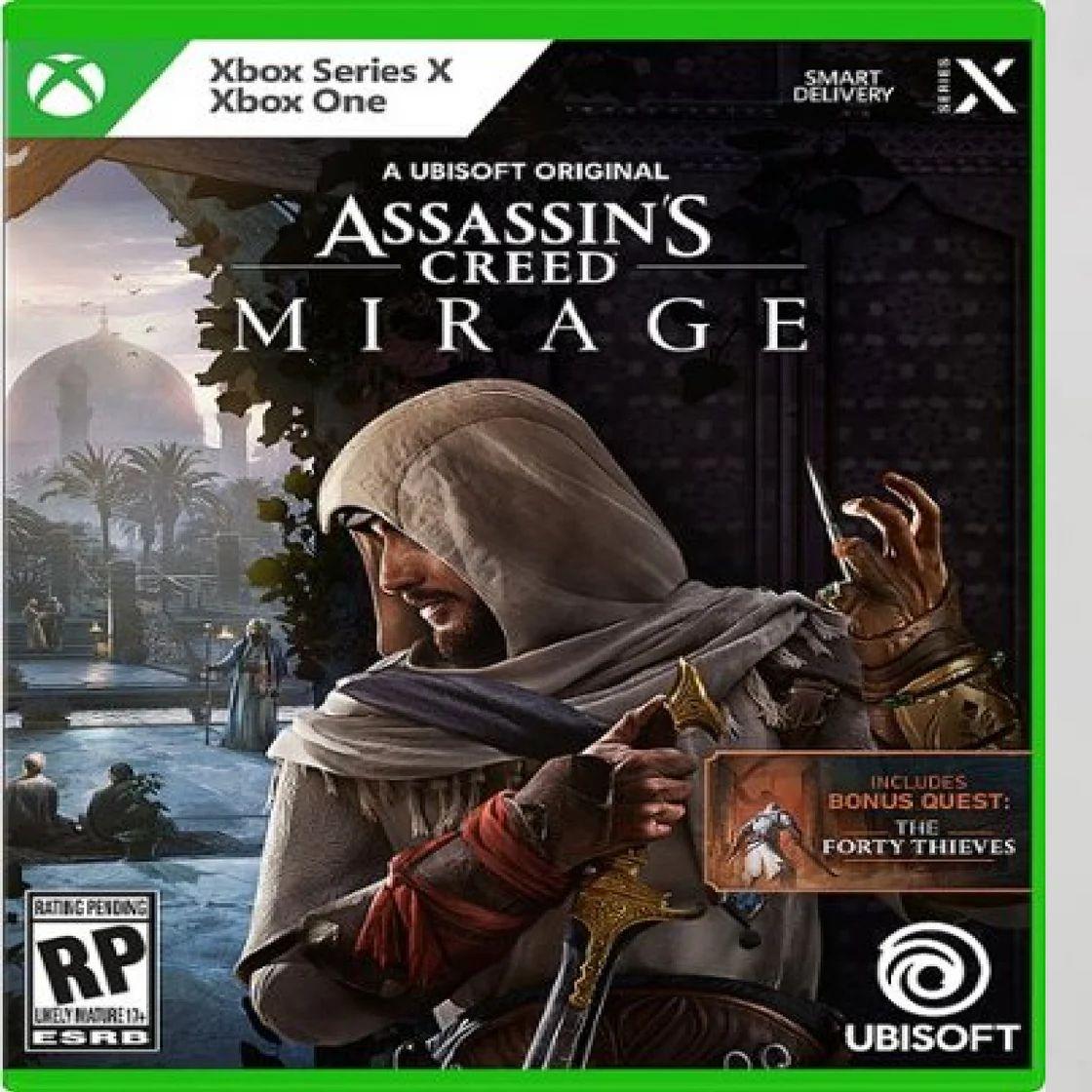 Ubisoft  Assassin's Creed Mirage Standard Edition for Xbox One / Xbox Series X - Green - Excellent