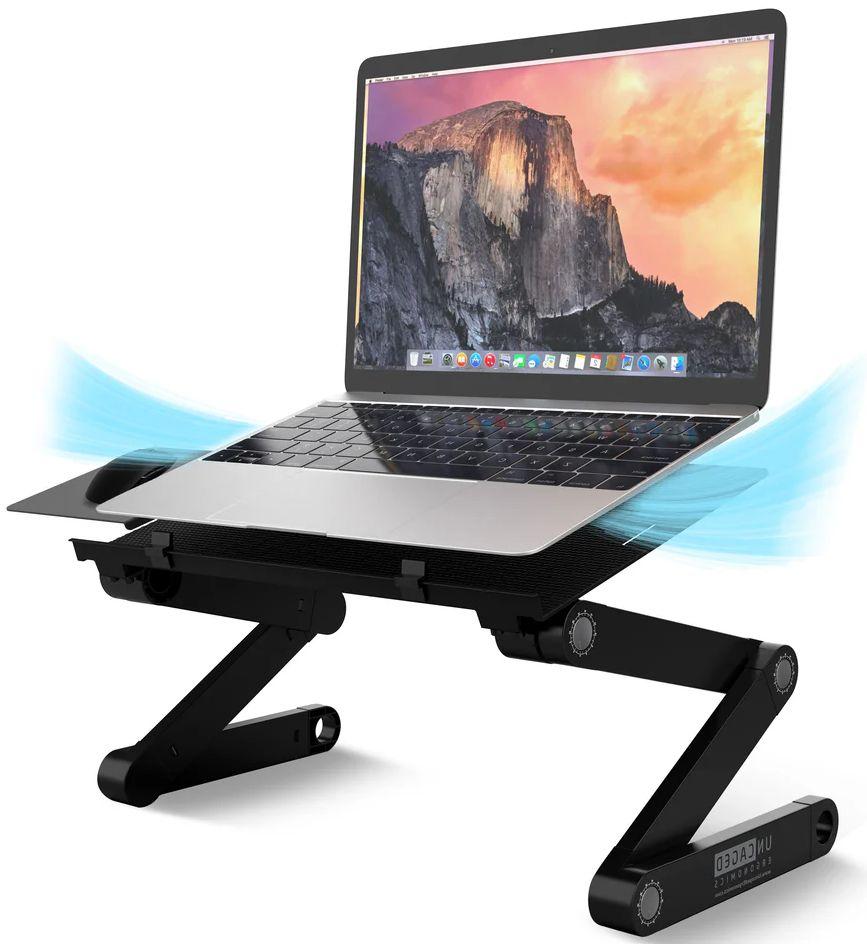 Uncaged Ergonomics  WorkEZ Best Laptop Stand & Lap Desk - Black - Excellent