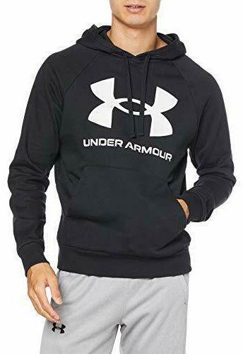 Under Armour Men's Rival Sportstyle Pullover Hoodie M - Black - New With Tags
