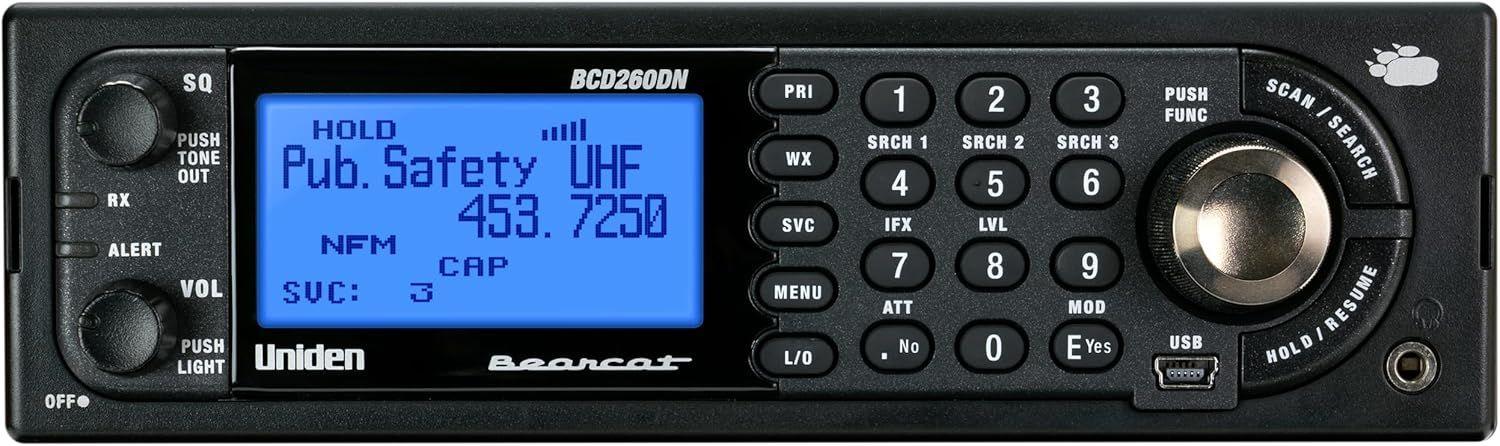 Uniden  Bearcat BCD260DN Base/Mobile Digital Scanner - Black - Premium