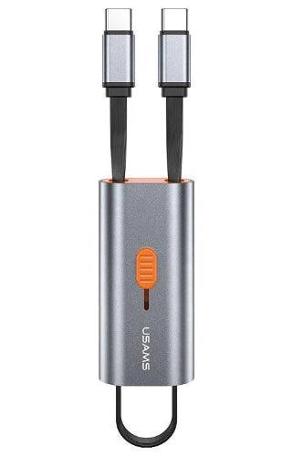 Refurbished Usams US-SJ560 4-in-1 Multifunctional 60W PD Storage Cable - Reebelo US