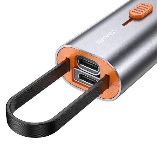 Refurbished Usams US-SJ560 4-in-1 Multifunctional 60W PD Storage Cable - Reebelo US