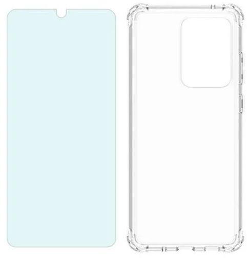 Verizon Clear Phone Case and 2 Pack Blue Light Screen Protector for Samsung Galaxy S20 Ultra 5G - Clear - Acceptable