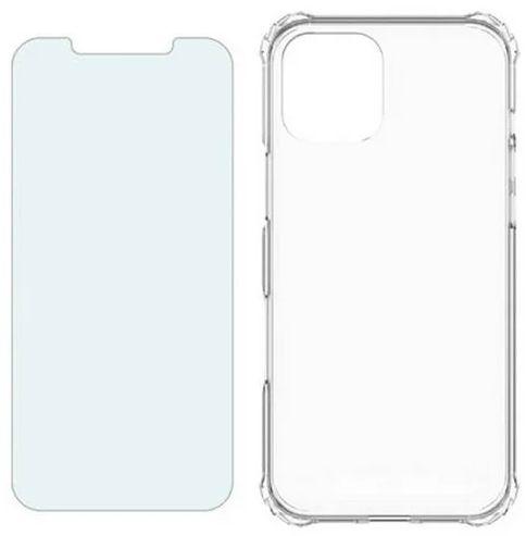 Verizon Clear Phone Case and Blue Light Screen Protector for iPhone 12 Pro Max - Clear - Acceptable