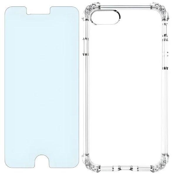 Verizon Clear Phone Case and Blue Light Screen Protector for iPhone 7/8 - Clear - Acceptable