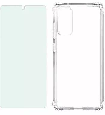 Verizon Clear Phone Case and Blue Light Screen Protector for Samsung Galaxy S20 FE 5G UW - Clear - Acceptable