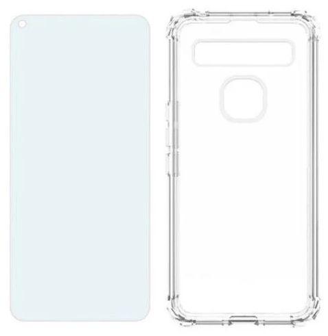 Verizon Clear Phone Case and Blue Light Screen Protector for TCL 10 5G UW - Clear - Acceptable