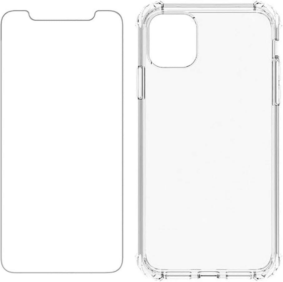 Verizon Clear Phone Case and Screen Protector for iPhone 11 Pro Max - Clear - Acceptable