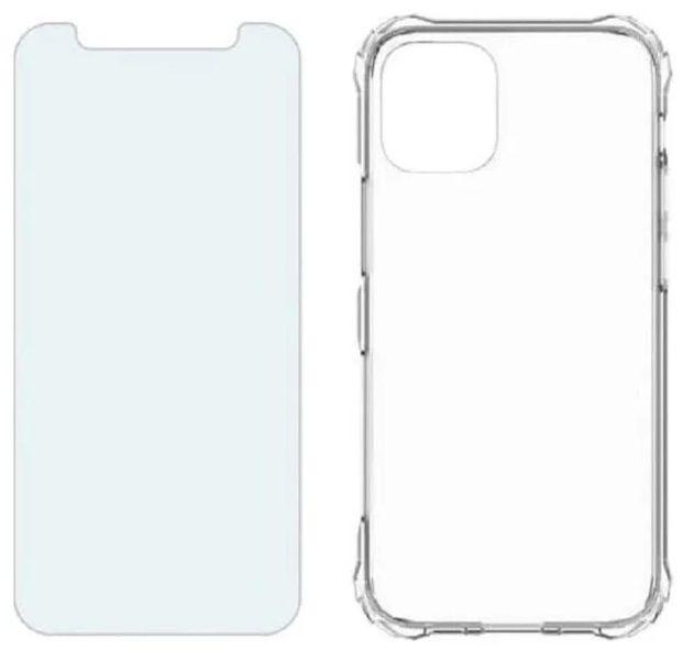 Verizon Clear Phone Case & Blue Light Screen Protector for iPhone 12 mini - Clear - Acceptable