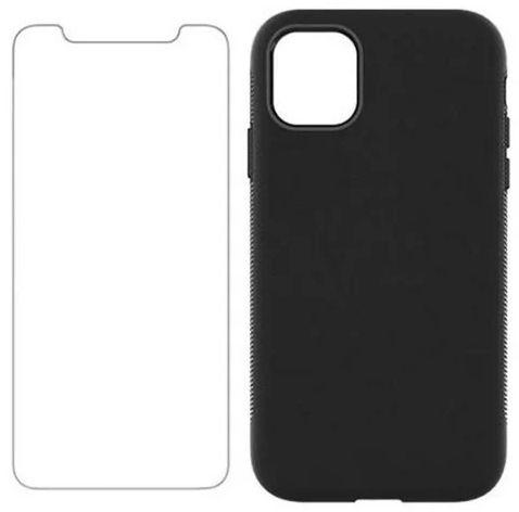Verizon Phone Case and Screen Protector for iPhone 11 Pro Max - Black - Excellent