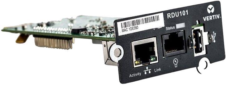 Vertiv ™ Liebert® Intellislot Communications Card (RDU101) - Black - Excellent