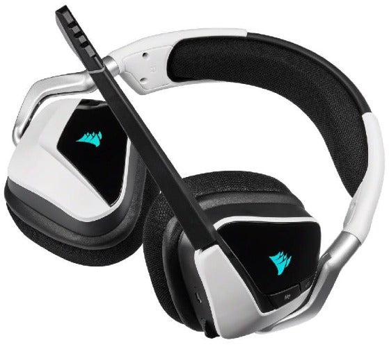Corsair Void RGB Elite Wireless Premium Gaming Headset with 7.1 Surround Sound - White - Excellent