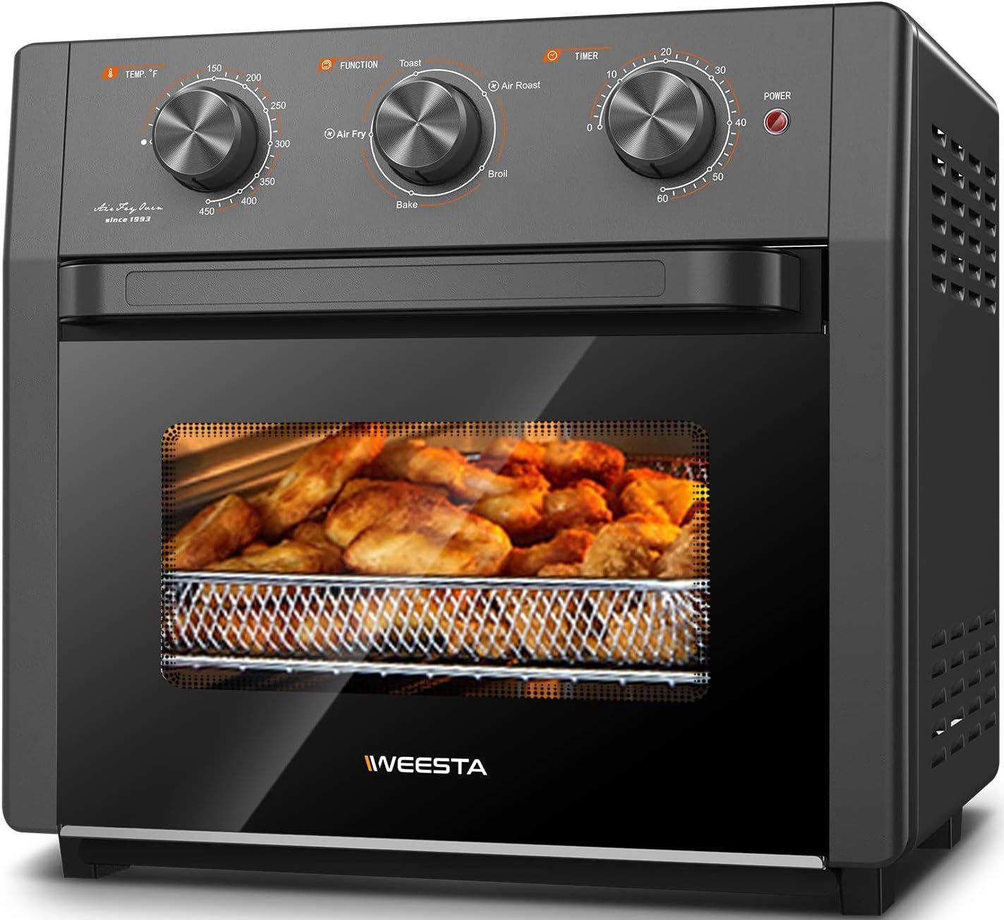 Weesta Air Fryer Toaster Oven 5 in 1 Multi-Functional Air Fry