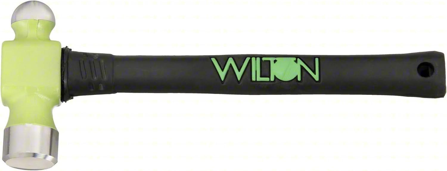 Wilton B.A.S.H 33214 32 Oz Ball Pein Hammer with 14 in. Unbreakable Handle - Green - Premium