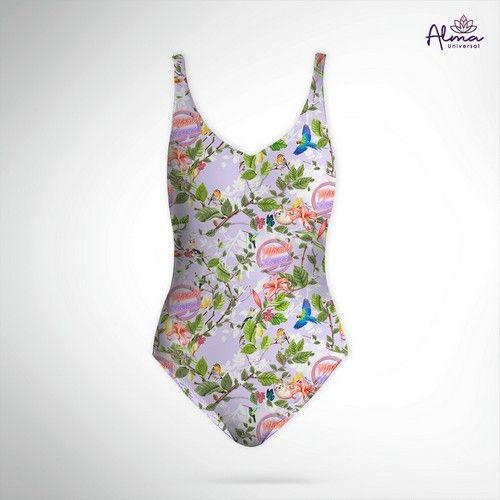 Refurbished Women's UPF 50+ Reversible PLANET LOVER ONE PIECE Bathing Suits One Piece Swimsuits made from recycled plastic bottles Variant Size Value L - Reebelo US