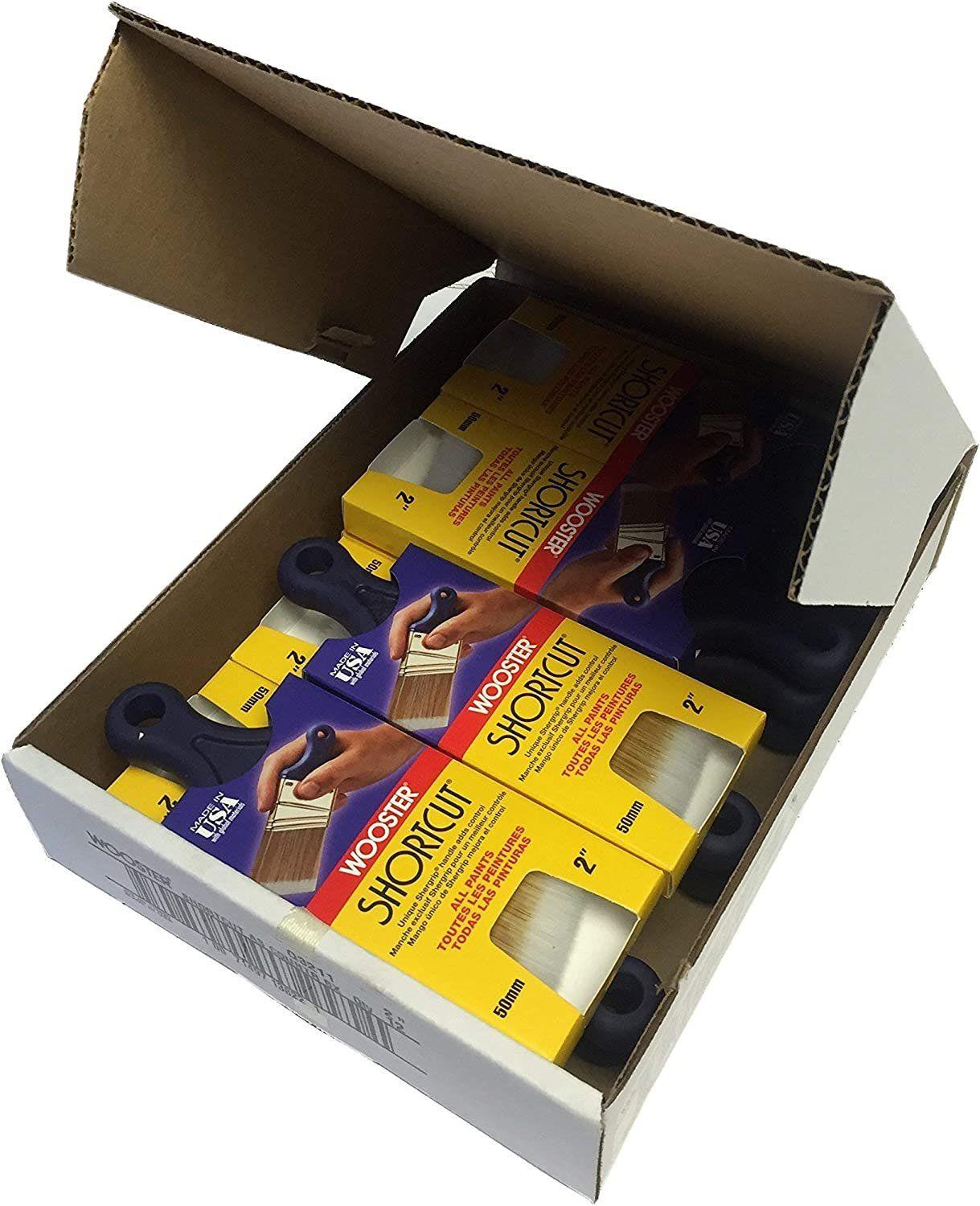 Wooster Brush Q3211-2 Shortcut Angle Sash Paint Brush 2-Inch (24 Pack)