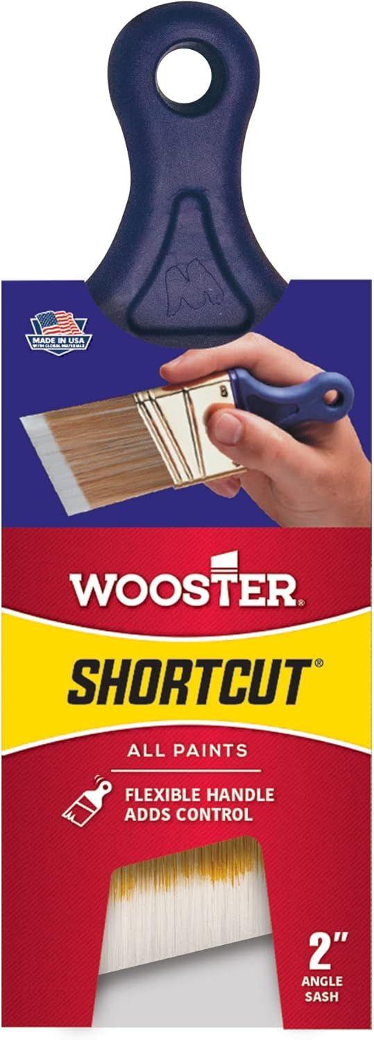 Wooster Brush Q3211-2 Shortcut Angle Sash Paint Brush 2-Inch (5 Pack)