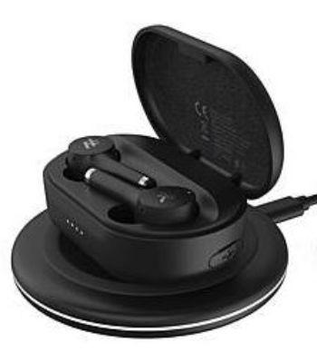 Zagg  Airtime Pro 2 SE Wireless Earbuds + Wireless Charging Pad - Black - Excellent