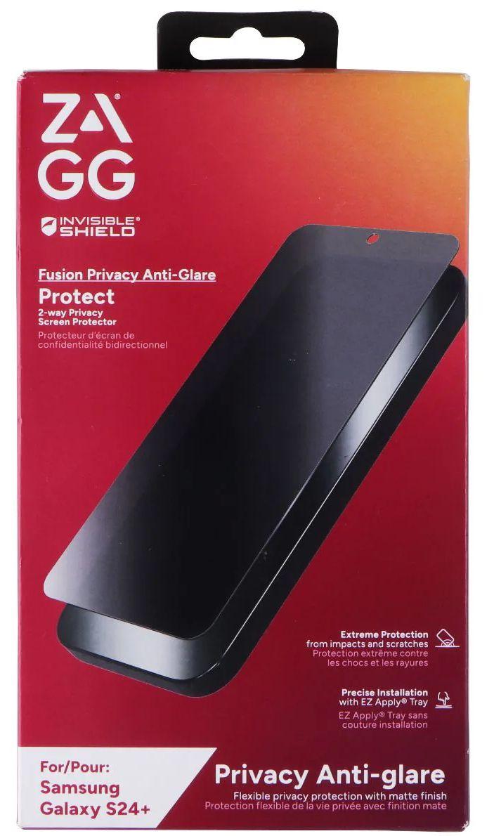 Zagg Invisible Shield Fusion Privacy Anti-Glare Screen Protector for Galaxy S24+