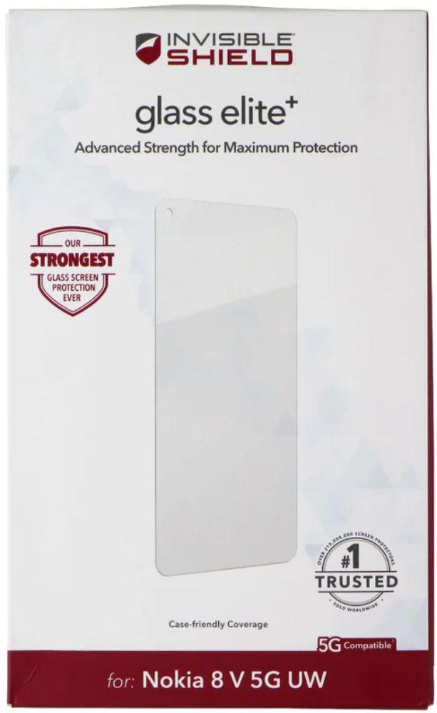 ZAGG InvisibleShield Glass Elite+ Screen Protector for Nokia 8 V 5G UW