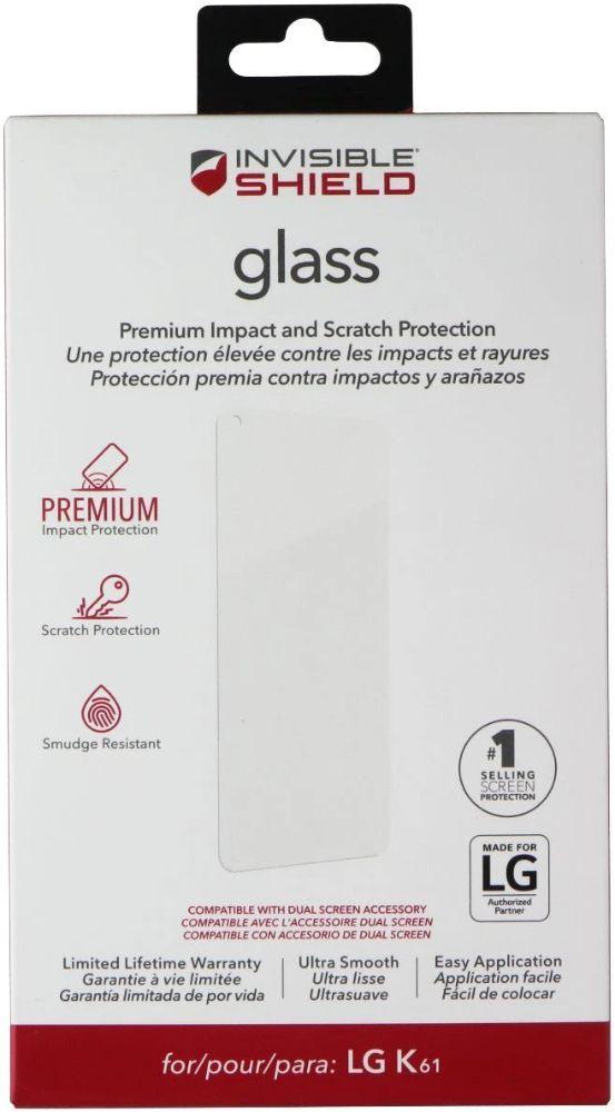 ZAGG Invisible Shield Glass Screen Protector for LG K61 - Clear - Brand New