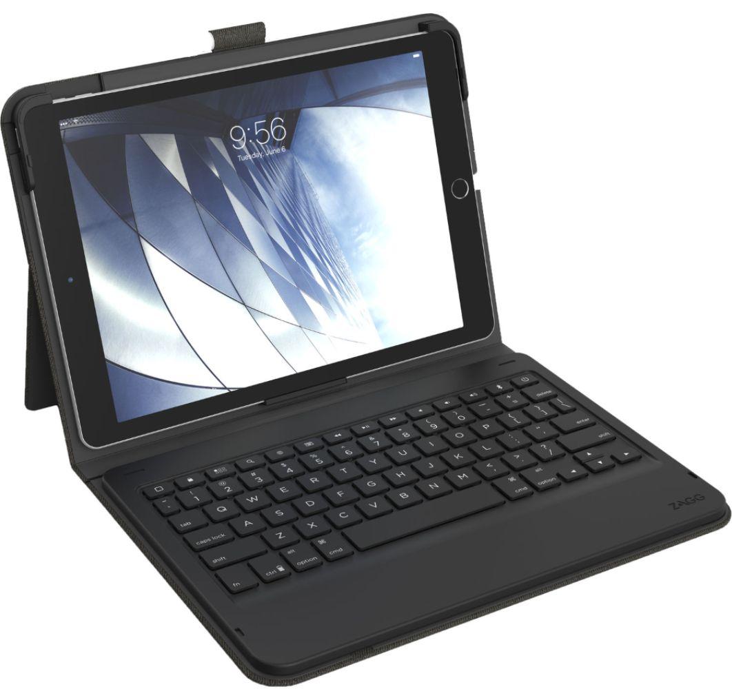 ZAGG Messenger Folio Keyboard Tablet Case for Apple iPad 10.2" / iPad Air 3 / iPad Pro 10.5" - Black - Premium