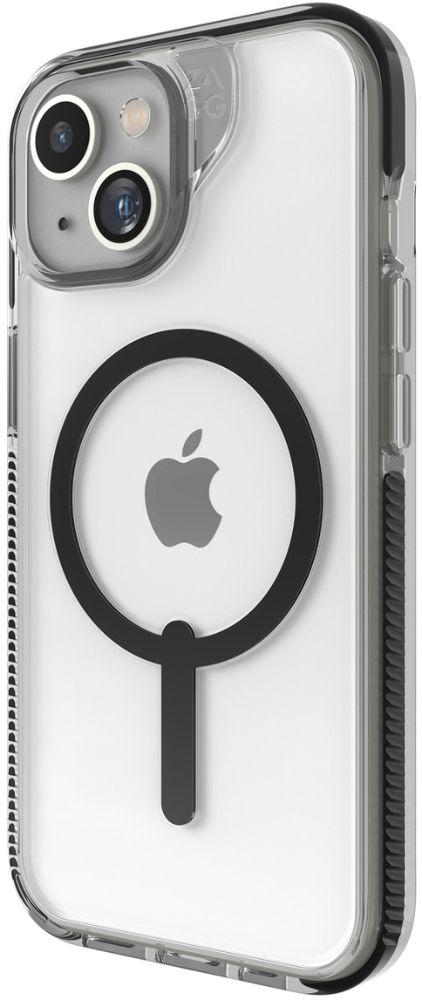 ZAGG  Santa Cruz Snap Phone Case with MagSafe for iPhone 15/14/13 - Black - Brand New