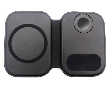 ZTECH Magnetic Folding 3-in-1 Fast Wireless Charging Station