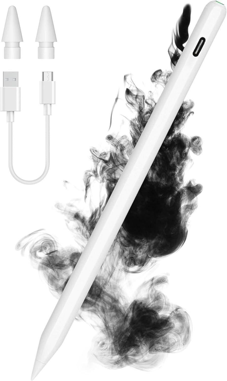 Zyerch Wireless Charging Pencil 2nd Generation for Apple iPad - White - Excellent