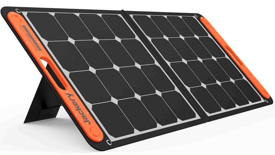 Jackery  SolarSaga 100W Solar Panel - Black/Orange - Excellent