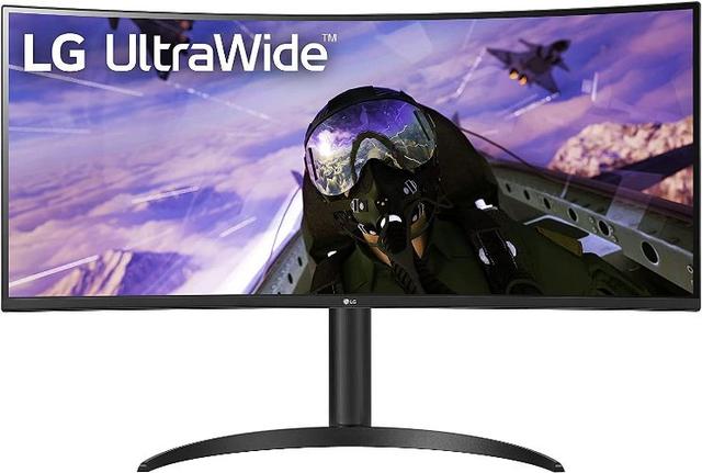 LG  34WP65C UltraWide Curved Monitor in Black in Pristine condition