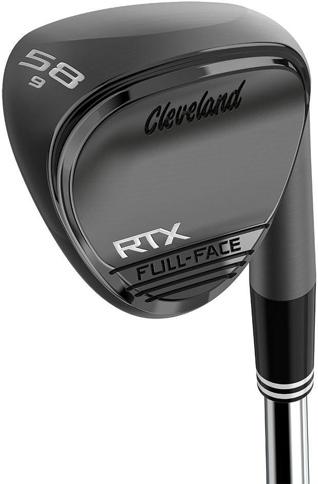 Cleveland  RTX Zipcore Full Face 58° Lob Wedge 9° Right Handed with Dynamic Gold Spinner - Black Satin - Pristine
