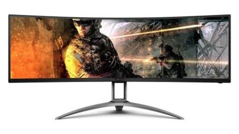 AOC  Agon AG493UCX Curved IPS Gaming Monitor - Black - As New
