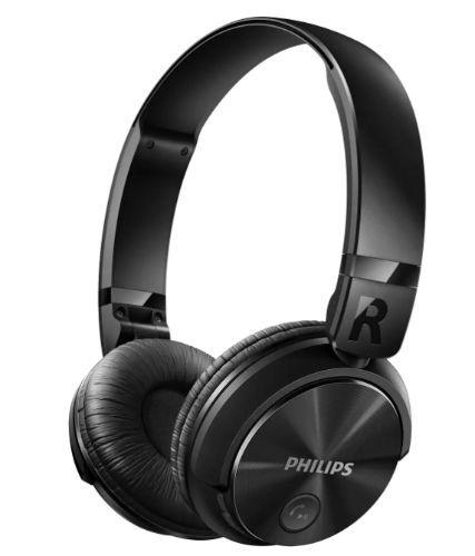 Philips  Bluetooth Stereo Wireless Headset - Black - As New