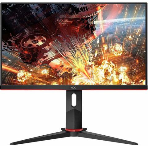 AOC  24G2 23.8" Full HDR Gaming Monitor - Black/Red - As New