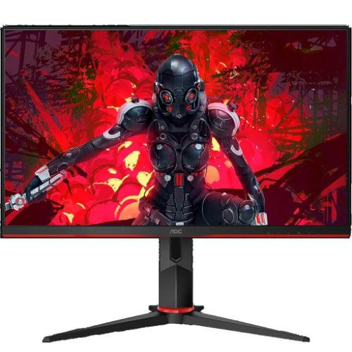 AOC  24G2E5 23.8" IPS Full HDR Gaming Monitor in Black/Red in Pristine condition