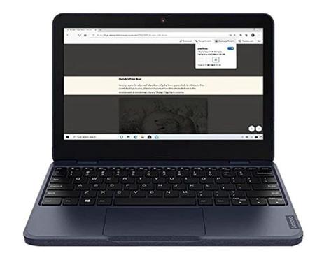 Lenovo  Chromebook 100w Gen-3 (Touch) - AMD 3015e 1.2Ghz - 64GB - Abyss Blue - 4GB RAM - 11.6 Inch - As New