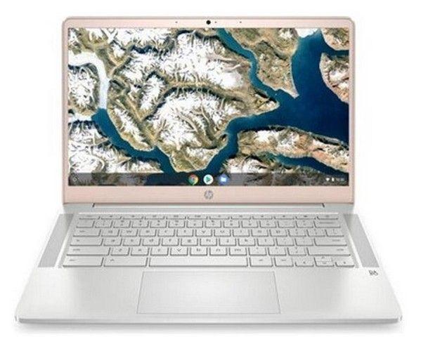HP  Chromebook 14A-NA0018DS  128GB in Rose Gold in Pristine condition