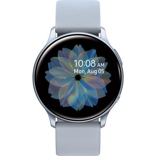 Samsung Galaxy Watch Active2 Aluminium | 44mm Bluetooth 4GB in Cloud Silver in Acceptable condition