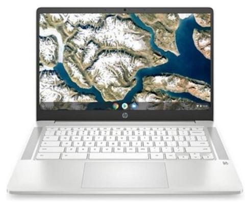 HP  Chromebook 14a-na0017ds (Touch) - Intel Celeron N4120 1.1Ghz - 128GB - White - 4GB RAM - 14 Inch - As New