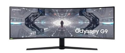 Samsung  Odyssey G9 49" QLED Curved Gaming Monitor - White - As New