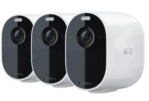 Arlo  Essential Wireless Spotlight Camera - 3Packs - White - As New