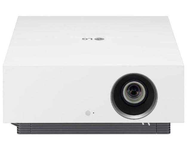 LG  HU810PW 4K UHD Laser Smart Home Theater CineBeam Projector in White in Pristine condition