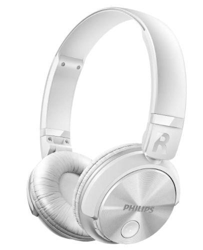 Philips  Bluetooth Stereo Wireless Headset - White - As New